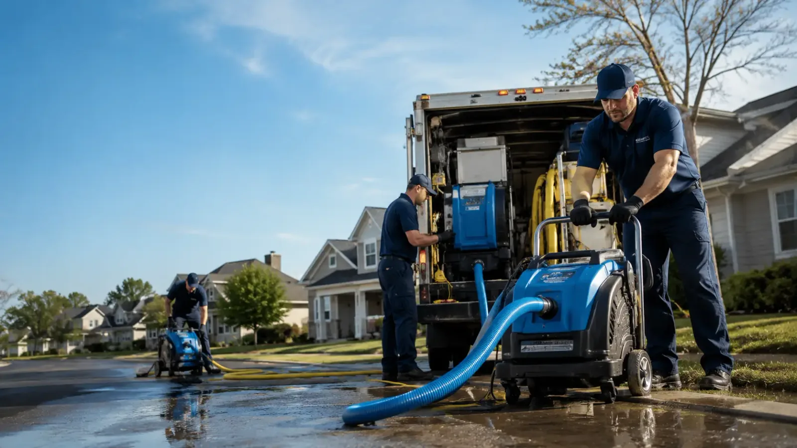 Flood Damage Cleanup in Mount Lookout, WV